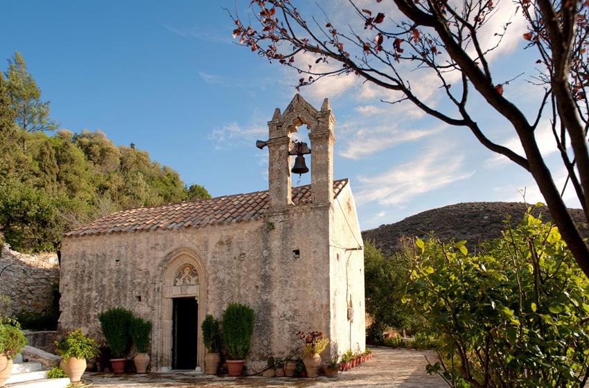 L'église de Panagia du monastère de « Kyrie Eleison »