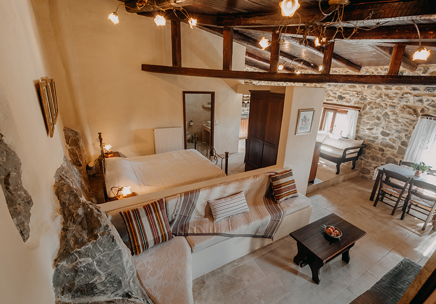 Zweizimmer-Appartement mit einem Schlafzimmer